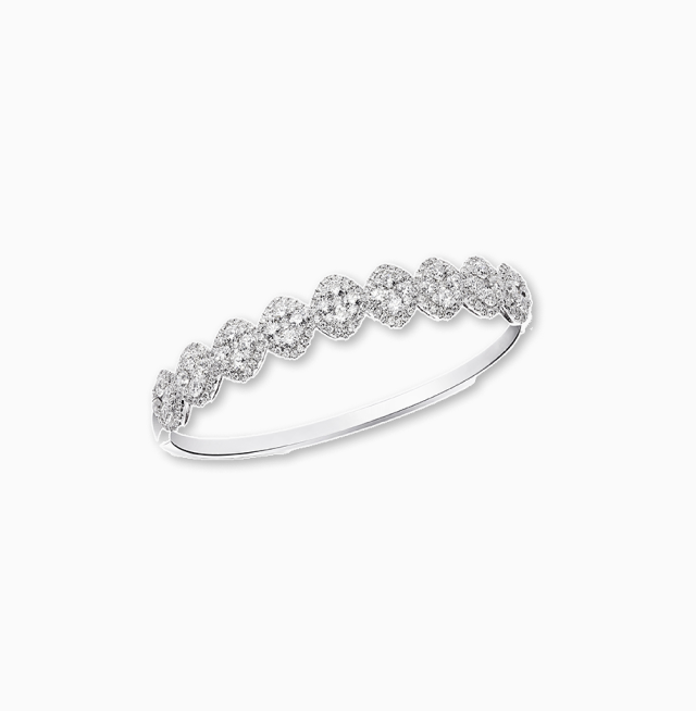 Geometric Glimmer Bracelet